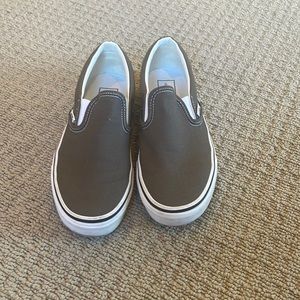 Womens gray vans size 7